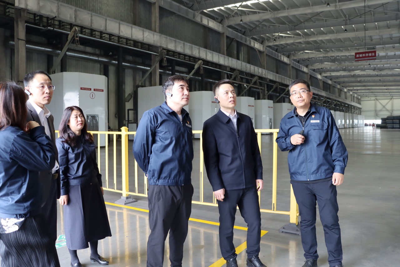 中國機械總院集團哈爾濱焊接研究所領導走訪金橋焊材集團調研
